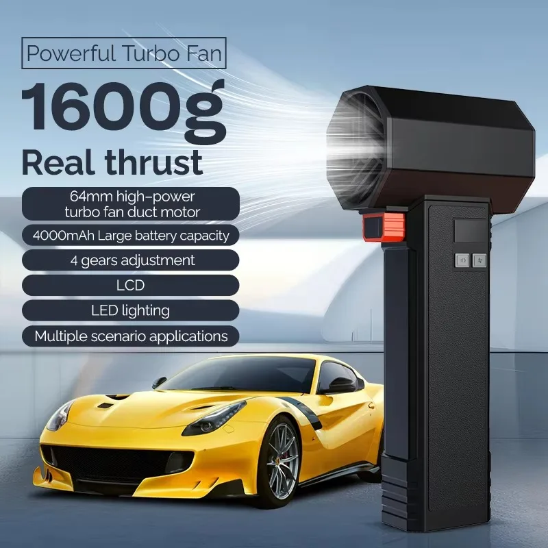 air blower machine Multifunctional High Power Jet Dry Fan Blower for cars dryer air compressor handheld turbo jet blower fan