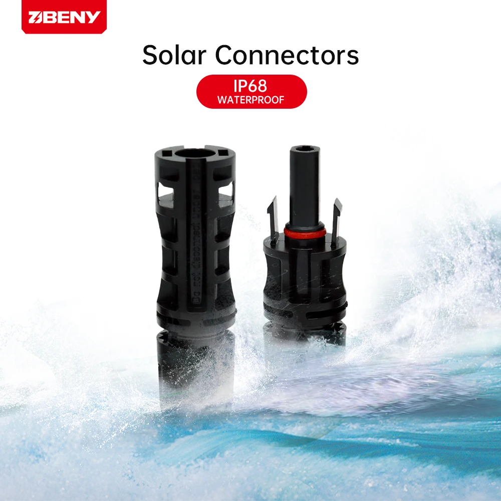 BENY IP68 1000 В DC Высокое качество водонепроницаемый MC4 солнечные разъемы соединение для PV энергетических систем с 5-летней гарантией