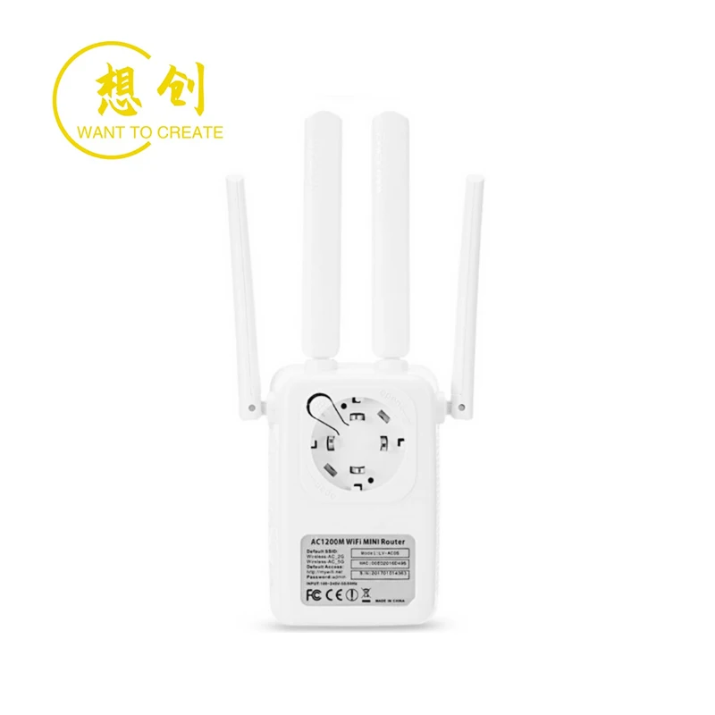  Двухдиапазонный усилитель 1200 Мбит/с диапазона сигнала 4G беспроводной Wi-Fi