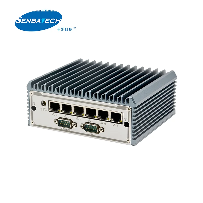 Cheap Customize Portable Desktop Mini PC Single Channel 2400MHz DDR4 32GB Memory 5XUSB Pfsense Router Mini pcs