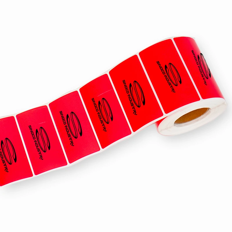 Custom Color Clear Waterproof Thermal Transfer Labels Packaging Labels For Product Packaging