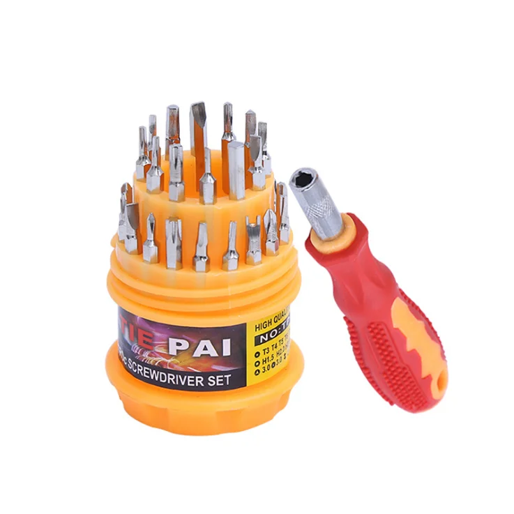 
Amazon 31 In 1 Portable Screwdriver kit Tools for repair Interchangeable Screwdriver Bit Set 