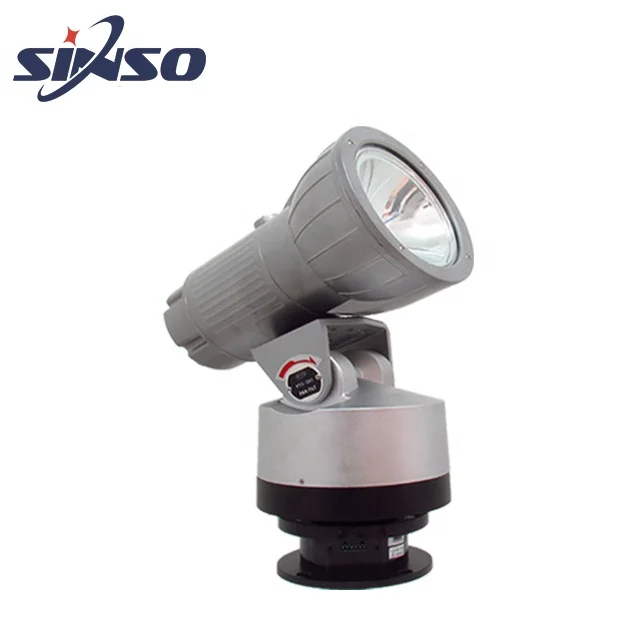wired control long range moving head aluminum pure white xenon searchlight for watch tower