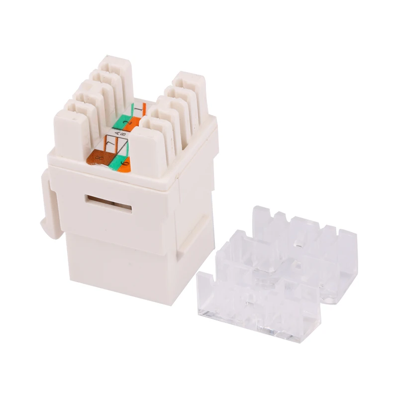  Китайский поставщик оптовая продажа сеть Lan Cat 6 Cat5e Keystone Jack UTP 180 градусов 305 м 3