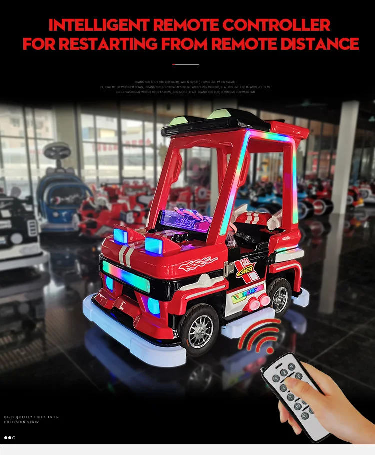 Kiddie Ride For Mall Rental Game Machine Customize Ride On Kids Electric Amusement Bumper Car For Sale