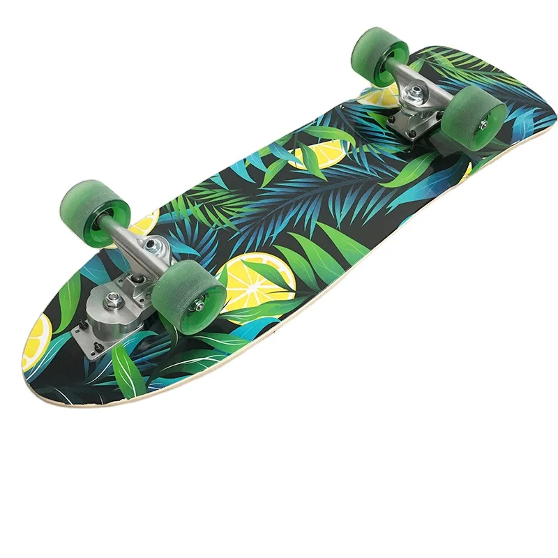  Surf скейт S7 Land резчик Surfskate 7 слоев клена для серфинга катания на