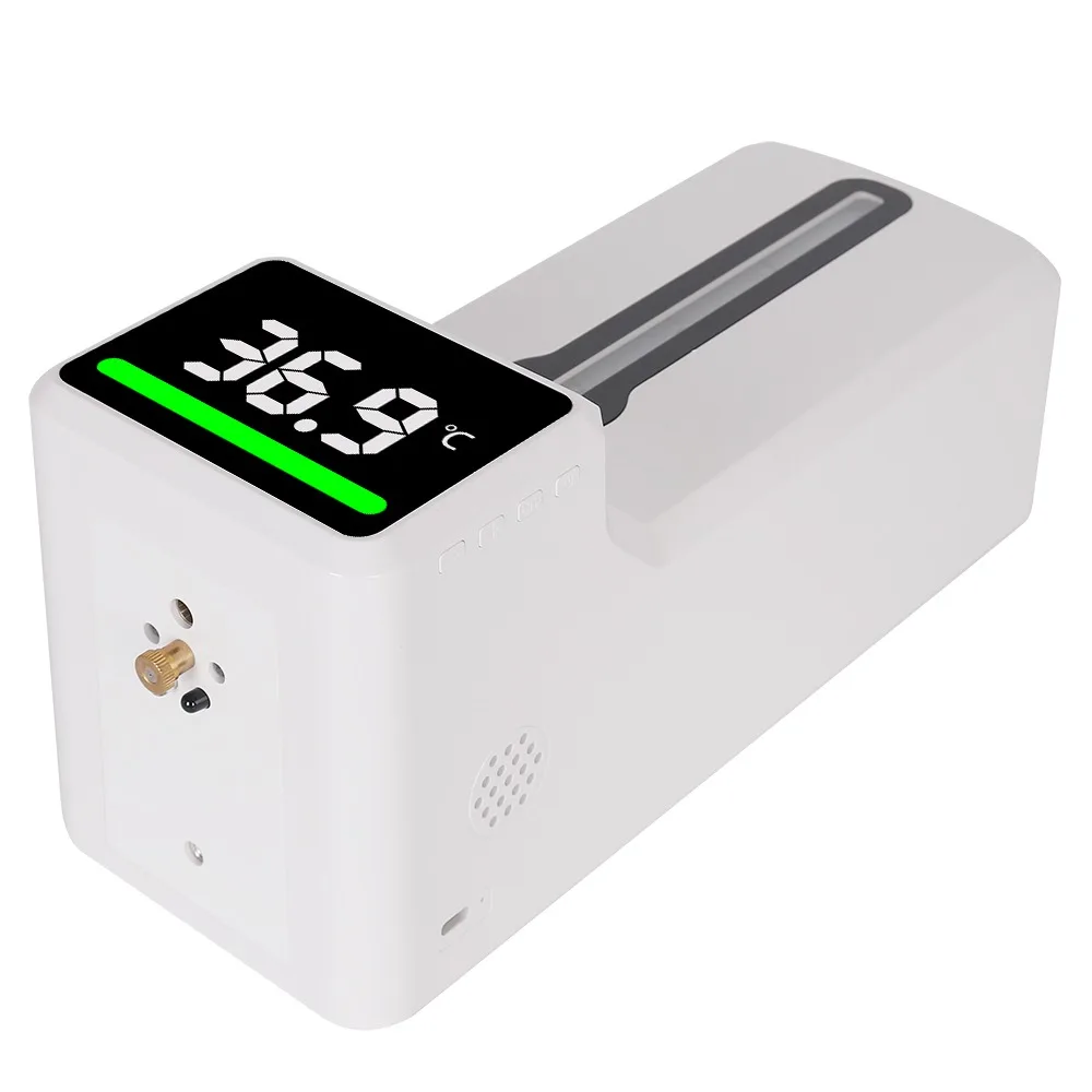 latest hot product Control Temperature Detection Machine Wall Mount Auto Temperature Thermometer