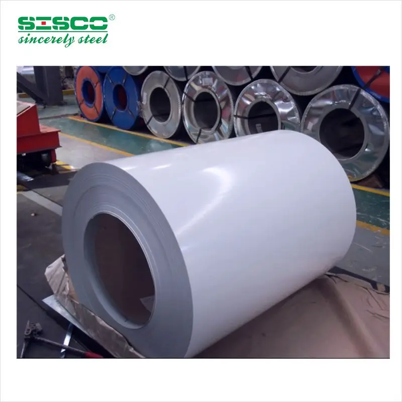 SPCC white green blue RAL 9001 9002 9003 hot dipped PPGI prepainted galvanized steel coil