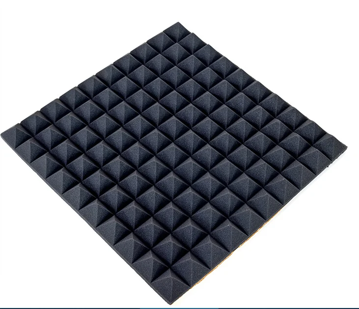 Anti-noise PU Acoustic Foam Sponge Acoustic Panels Pyramid Shape Acoustic Panels Foam