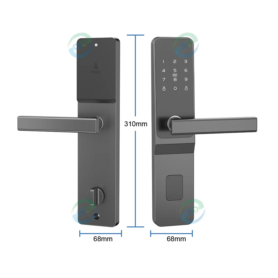 Electronic Software Management System Hotel Smart Lock Card Access TTlock TThotel Control Password Combination Lock