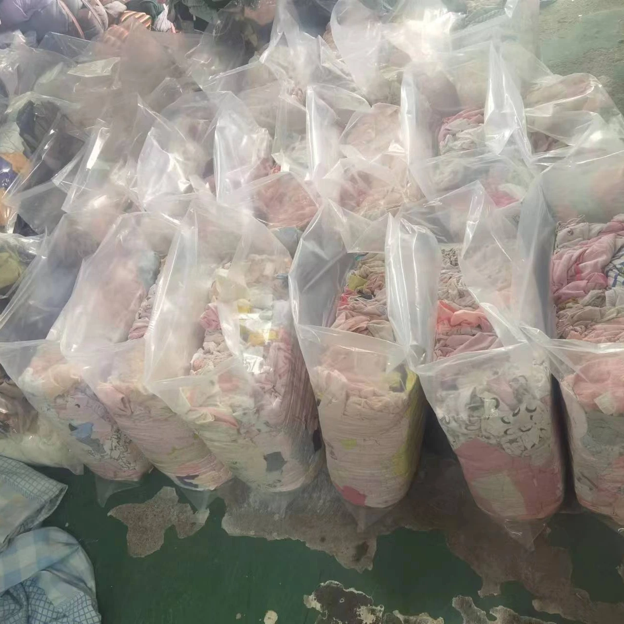 Light color machine cleaning cloth, all cotton