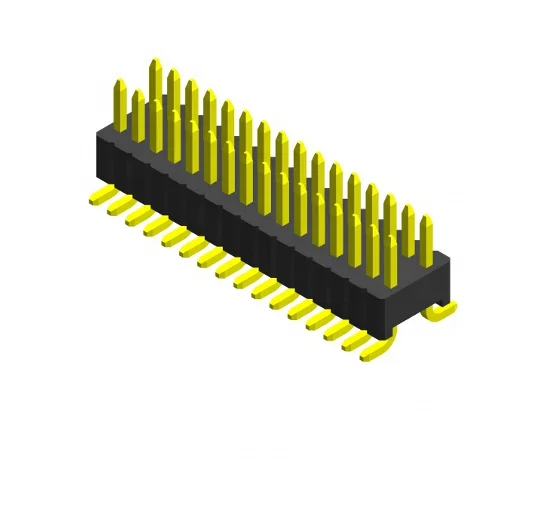 Pin header 2.54mm male header conector, SMT Type, FCI 54242