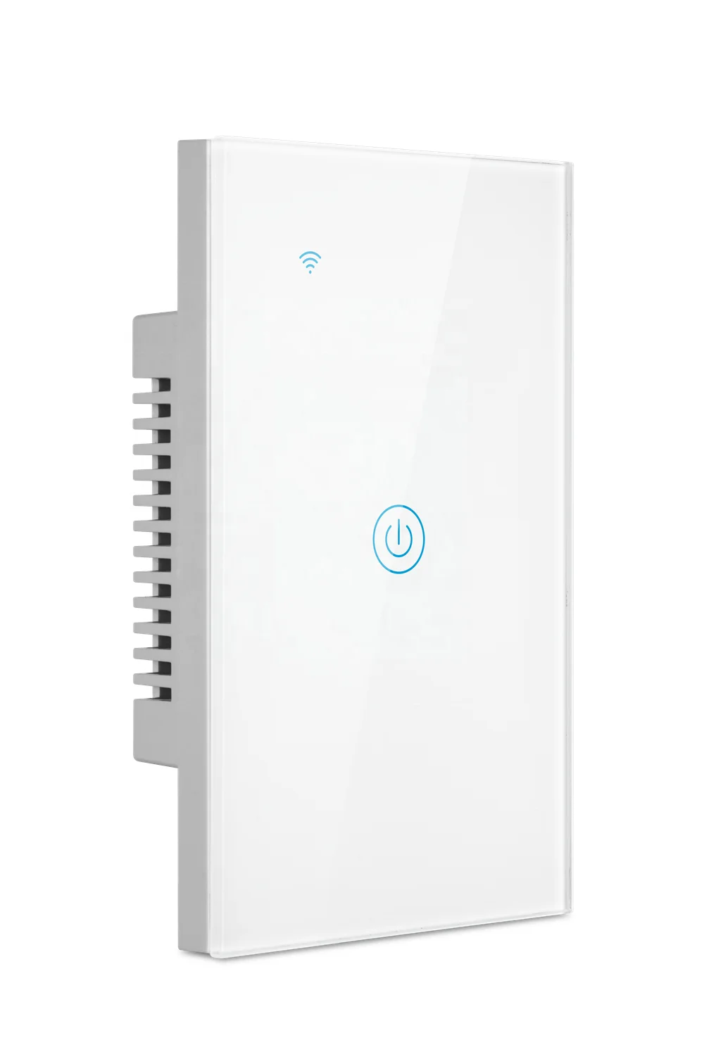 China Factory OEM Service 1 Gang WiFi Smart Touch Sensitive Switch USA 10A Relay Modern Wall Wifi Switch Alexa