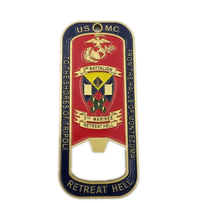 Fancy design custom engraved logo metal zinc alloy bar beer bottle opener for souvenir