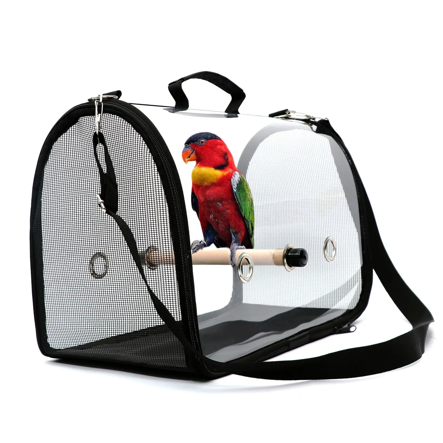 Lightweight Breathable Portable Folding Single Shoulder Pet Travel Parrot bird cage bag bird cage parrot cage