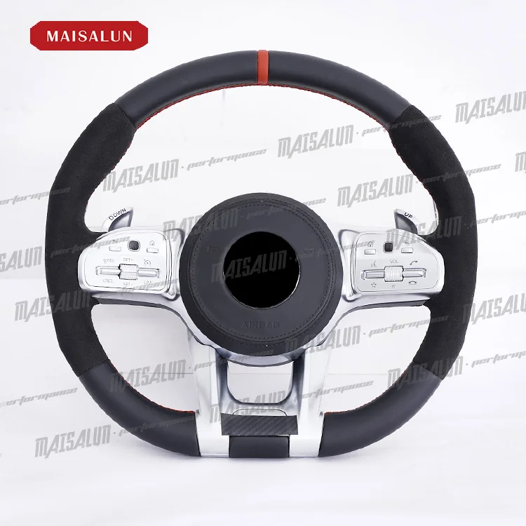 Сменные нарезки руля для Benz W204 W205 W206 W212 W222 W223 из углеродного волокна