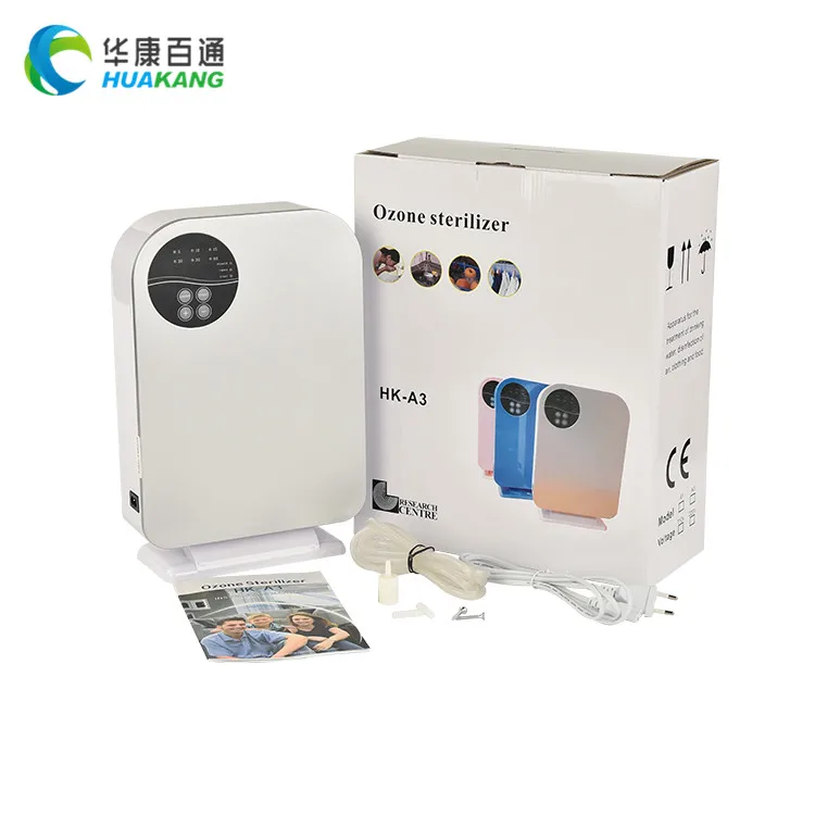 OEM Portable Ozone Generator For Water Vegetables And Fruits Air Diffuser Cleaner