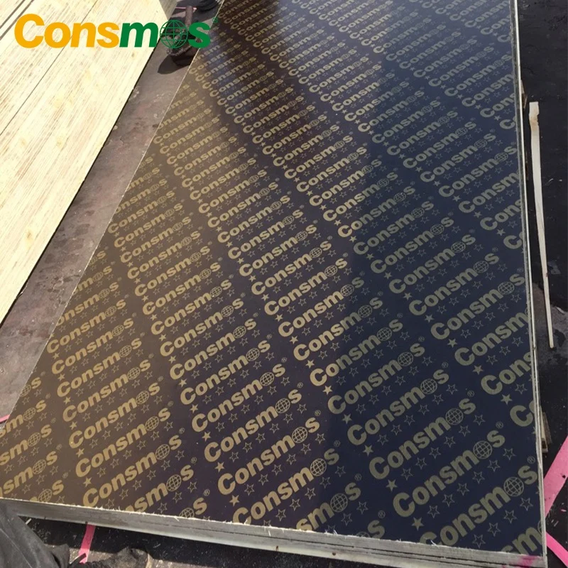 18mm 21mm Finger Joint Phenolic Resin Laminated Film Faced Plywood for Construction