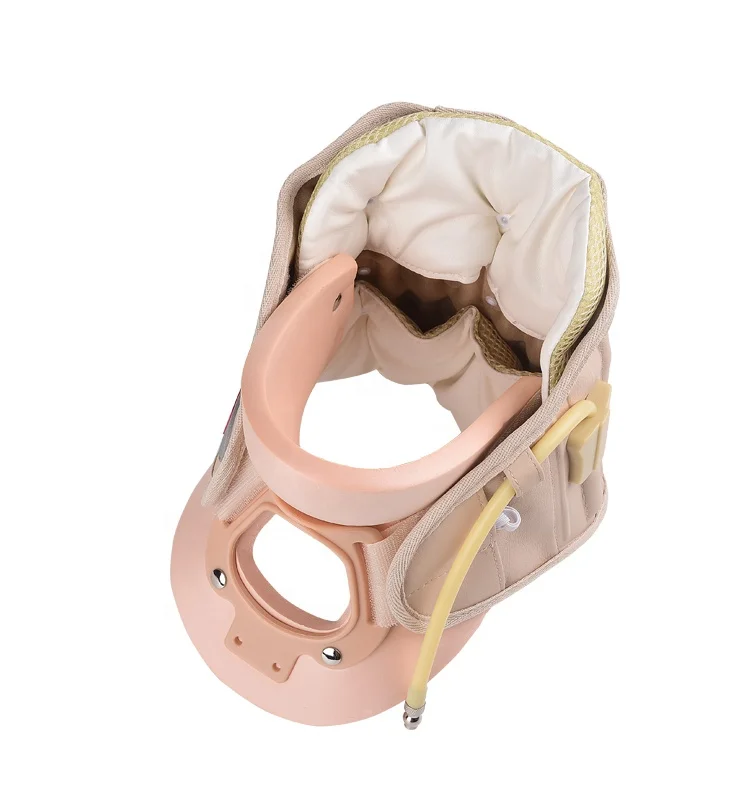 orthopedic spinal decompression first aid device adjustable type hard medical neck brace