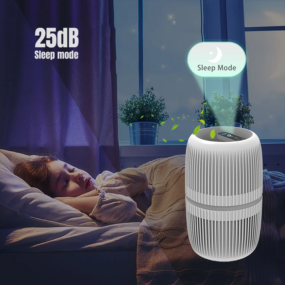 2023 FUSLON New arrival Portable Fresh Air Cleaner Air Purifiers For Household Healthcare