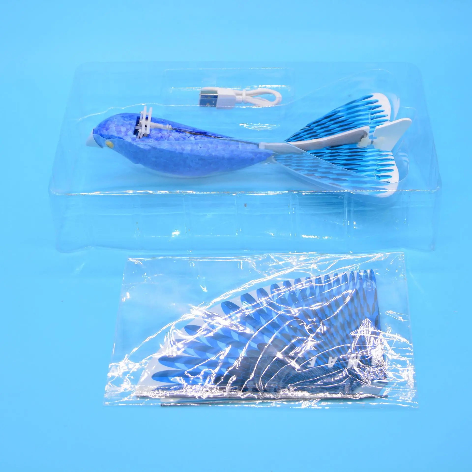 STEM Science Laboratory of Electric Flapping Wing Aircraft Free Flight Simulation Biomimetic Bird Model Aircraft