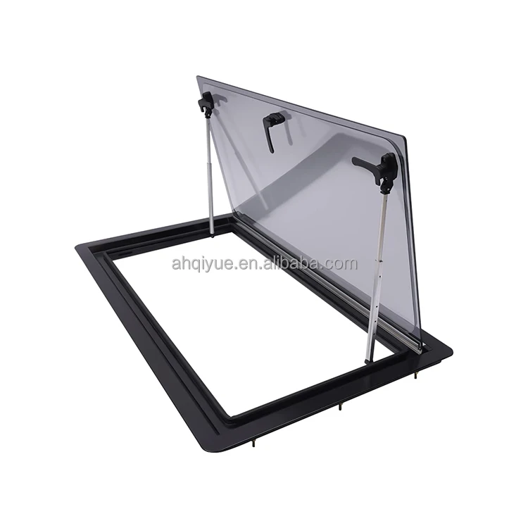 Hot Sell RV Hinge Window Camper Trailer Caravan Window with blackout mosquito net