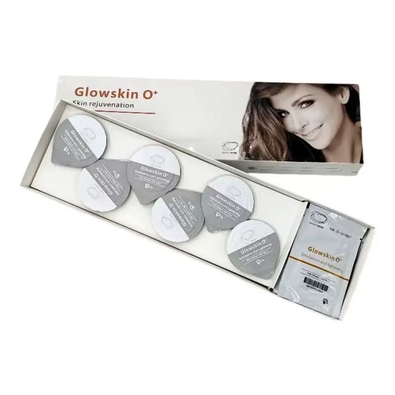 carbon oxygen facial pods small bubble oxygen pods oxygen Infusion kit Glowskin O+ kkit for skin whitening