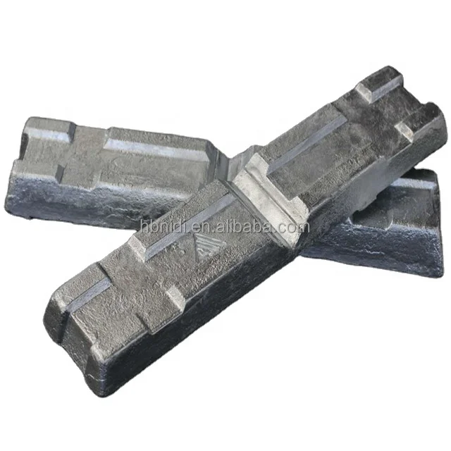 High quality zinc alloy ingot at low price ZAMAK 2 3 5