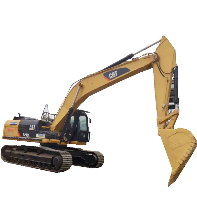 Used Caterpillar CAT 329D 329DL hydraulic crawler excavator secondhand Japan 29 ton digger for sale