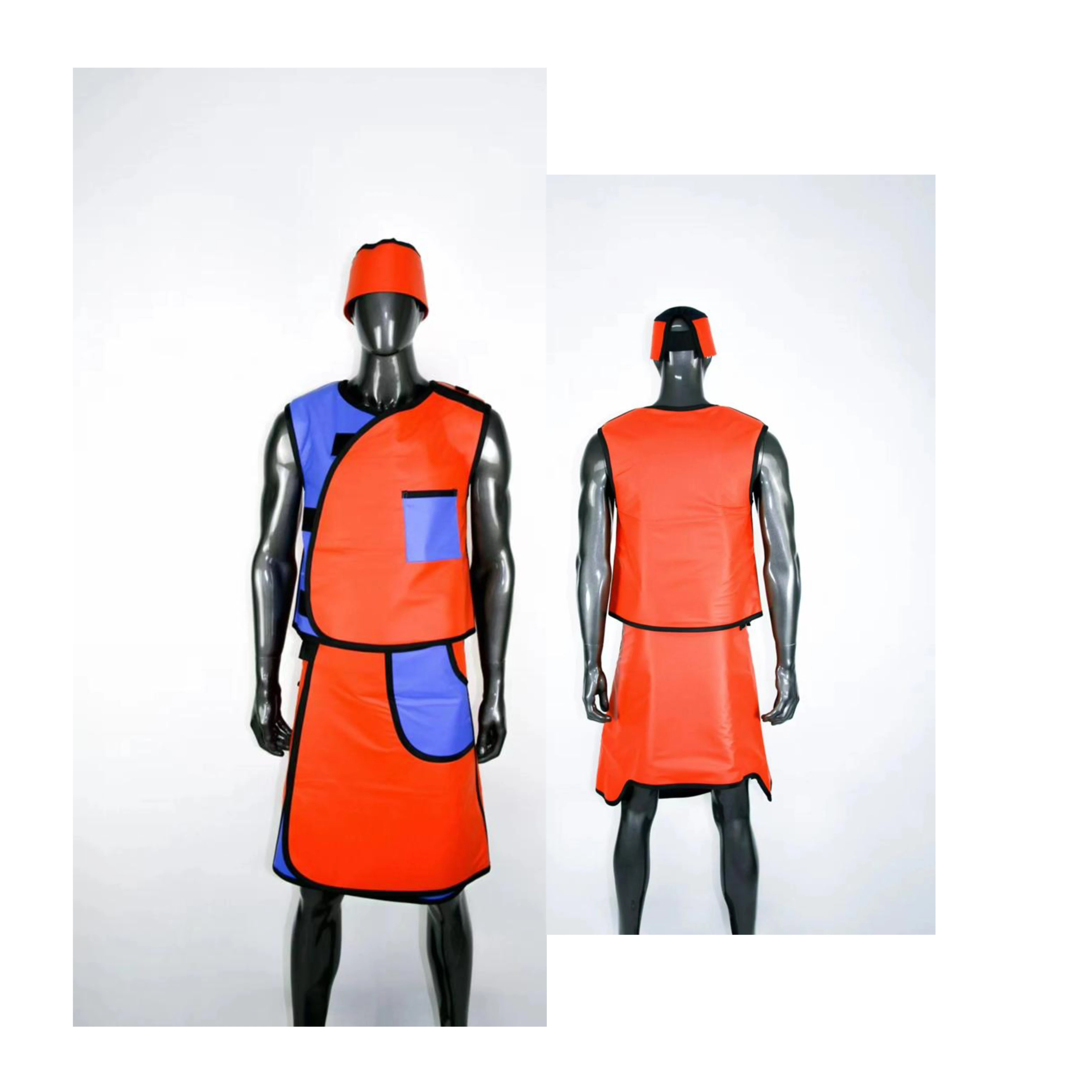 Бессвинцовый анти-излучение костюм для рентгеновского экранирования