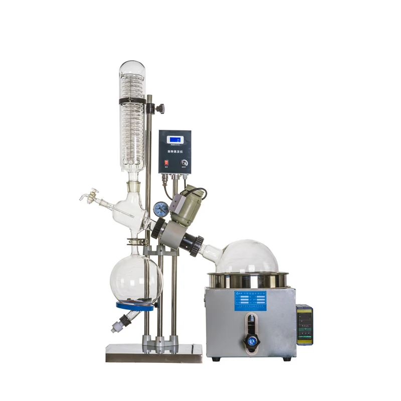 Lab Small Rotary Evaporator Rotavap 5L with Heating Bath for Vacuum Distillation