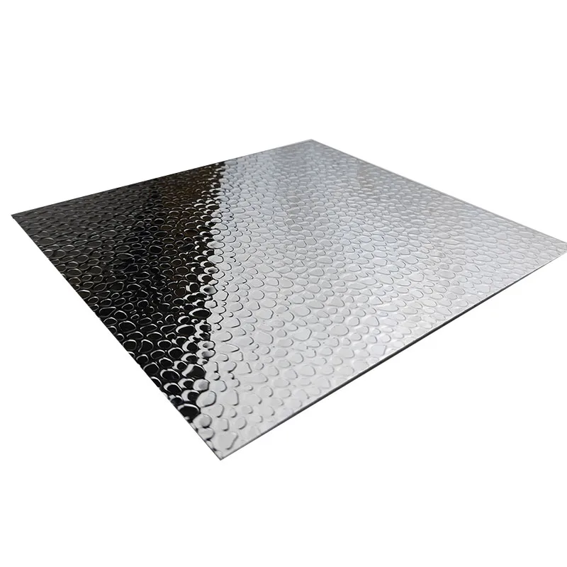 Imported New Aluminum Sheet  Skin Bean Specular Reflectivity 95 Embossed Aluminum Plate For Lamp Grow UV Light