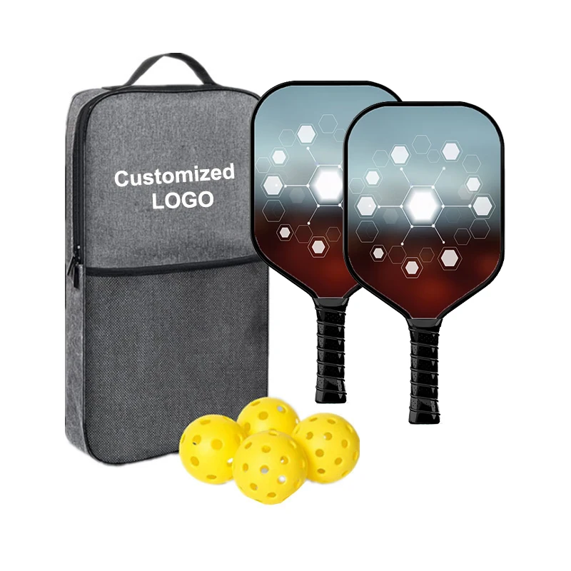 Custom Lightweight Pickleball Paddle Graphite Surface Carbon Fiber 11 14 16MM PP Honeycomb Core USAPA Pickleball Factory Price