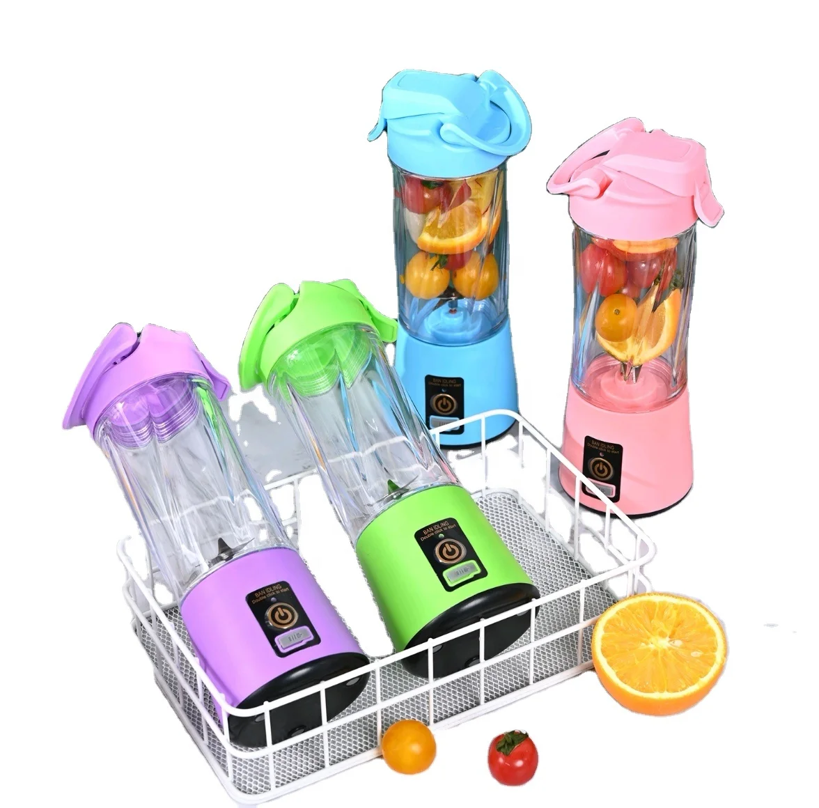 
 Прямая продажа с фабрики, высокое качество, новый дизайн, соковыжималка для фруктов, новейшая перезаряжаемая портативная мини-соковыжималка для путешествий, блендер  