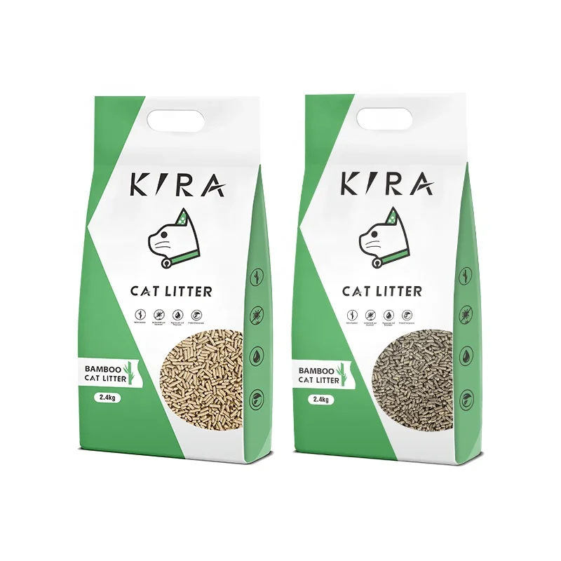 Factory New Deodorant Breathable Eco-Friendly New Pet Cat Sand Native Bamboo Cat Litter