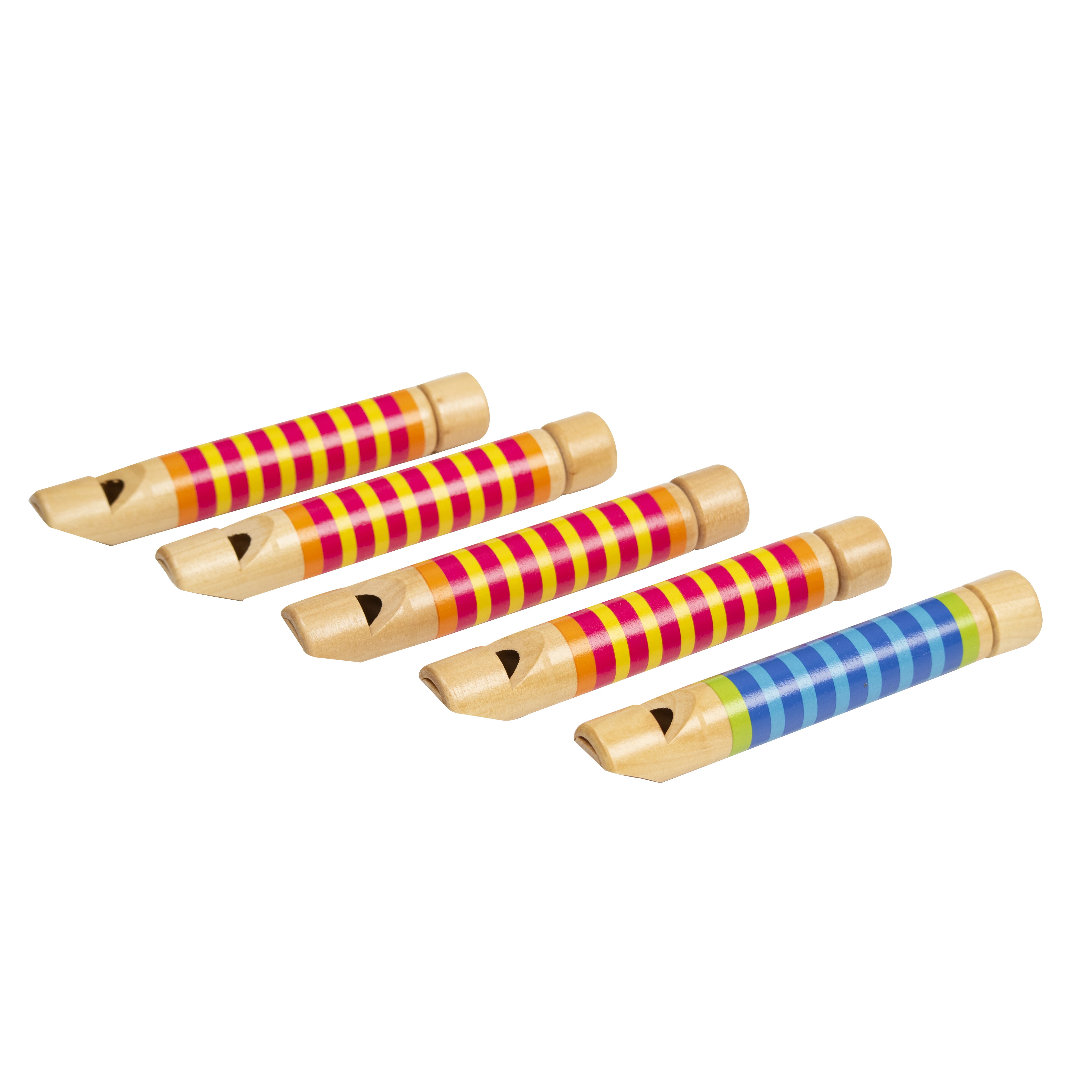 WOOD Cartoon Wooden Whistle Musical Instrument Toy Keychain Gift Whistle Toys