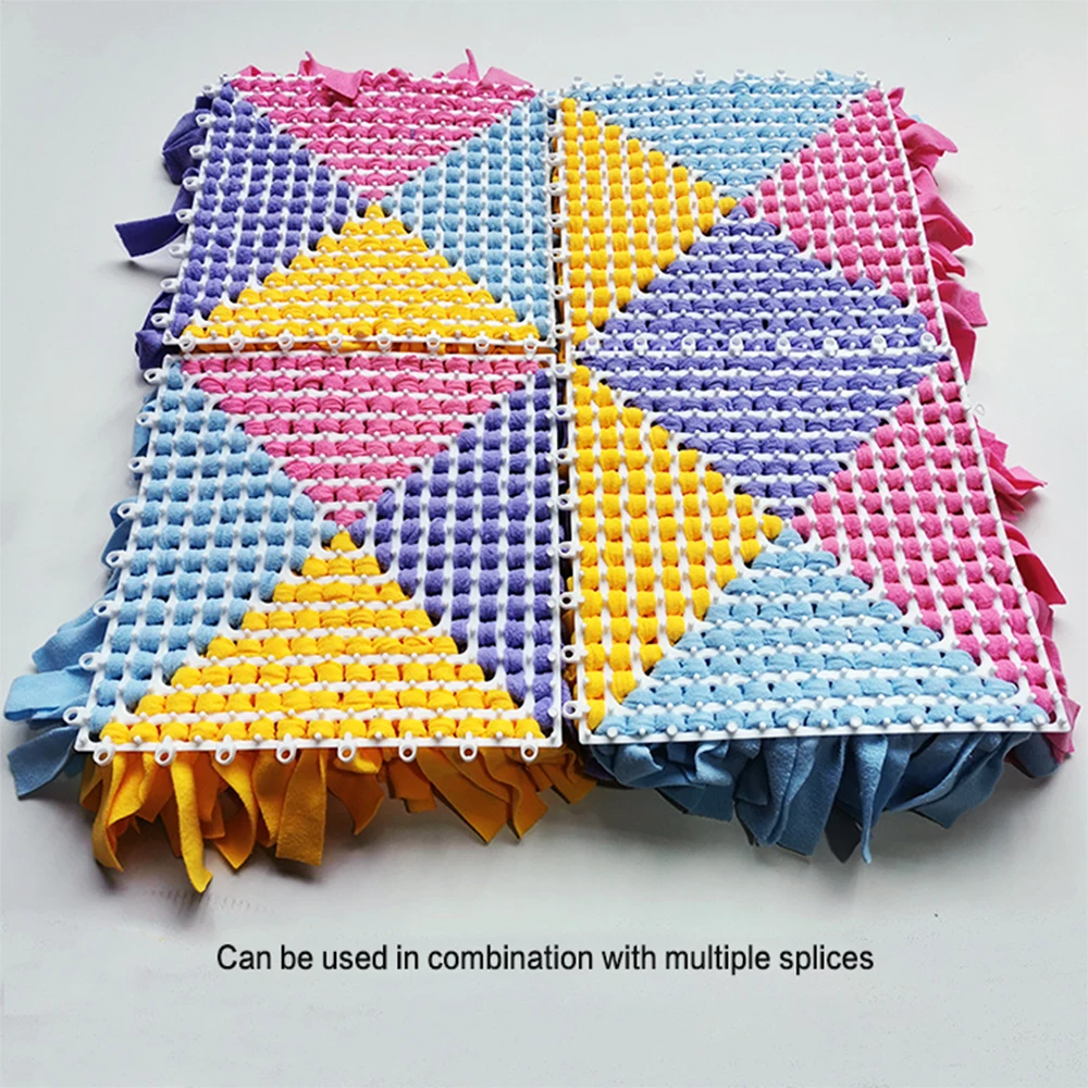 Wholesale Hand-knitted Pet Snuffle Mat Dog Nosework Snuffle Mat for Dogs Training Feeding Stress Release Dog Toy