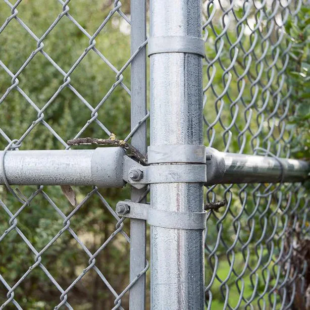 Galvanized Cyclone Woven Fencing Easily Diamond Mesh Fence Pvc Coated Chain Link for