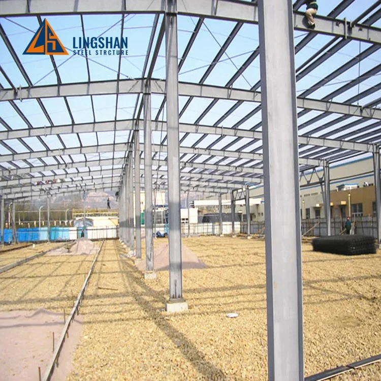 1000 Square Meter CE Approved Light Steel Frame Storage Shed Prefabricated Building