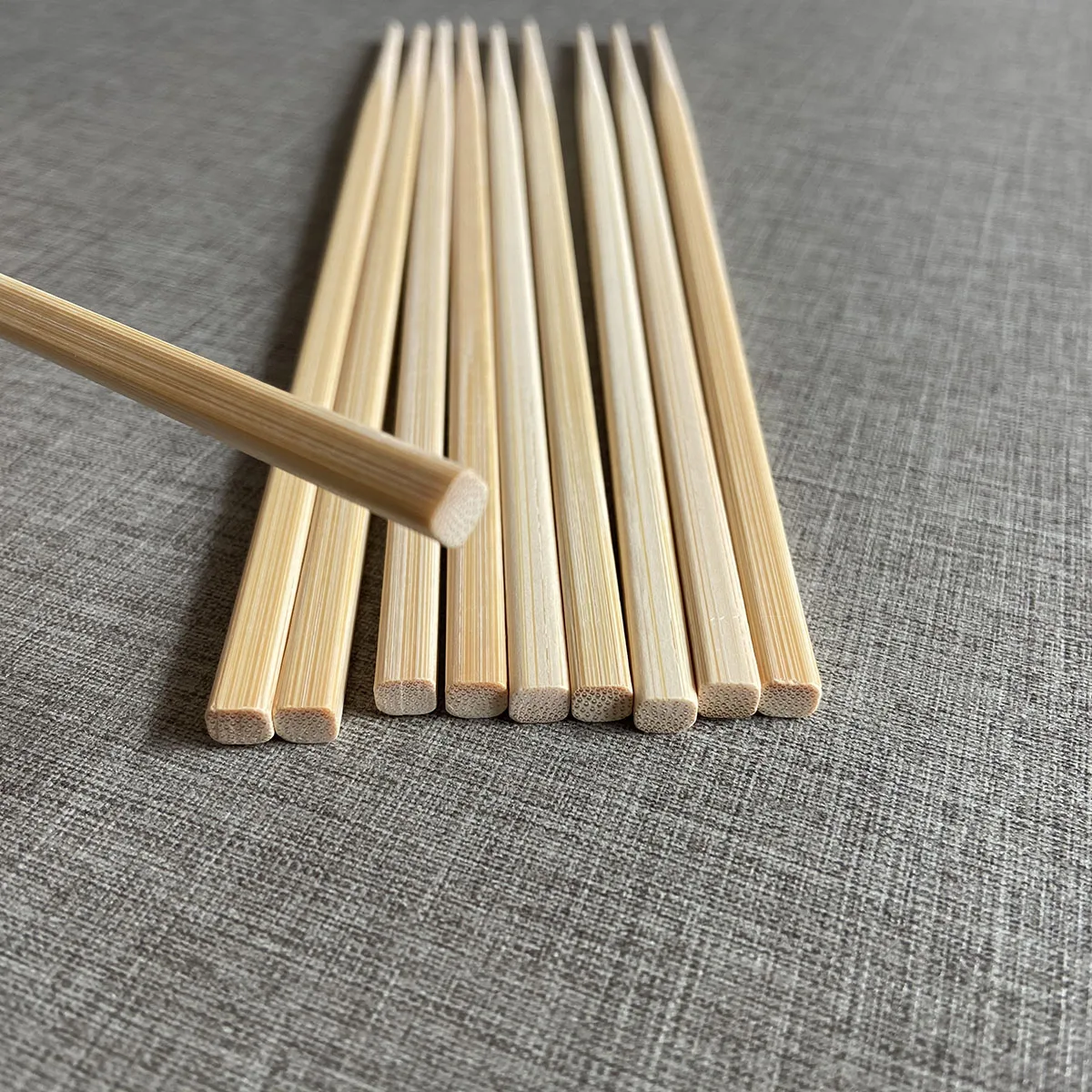 100% natural bamboo chopsticks square chopsticks customize logo