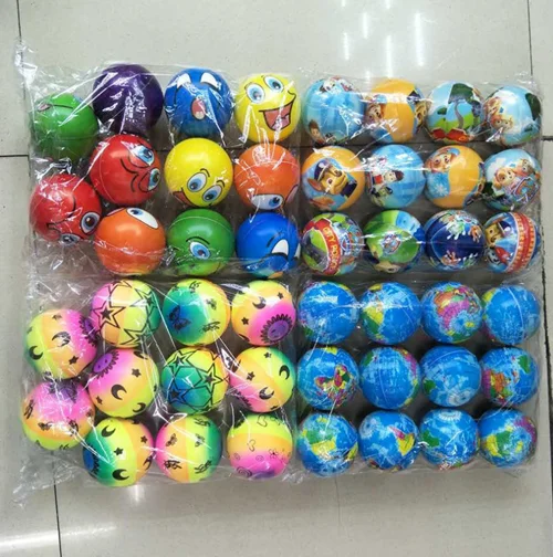 Toy Balls Children  Sport Pu Ball Promotional Stress Pu Toy Balls
