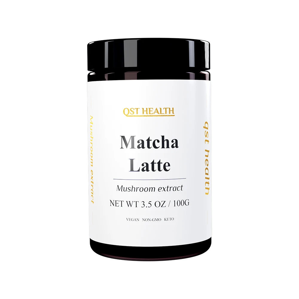 Оптовая продажа порошок зеленого чая Matcha Latte с экстрактом грибов сливочный крем для молока льва Льва грива Грибной Порошок латте