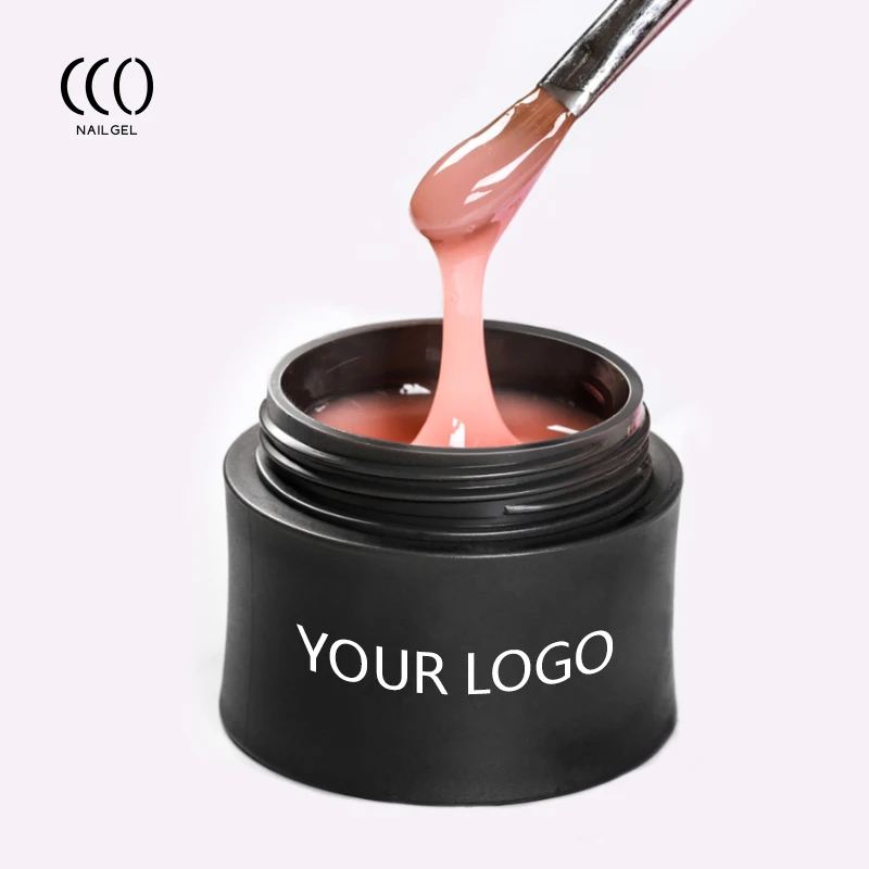 CCO   high quality gel polish OEM 1kg  camouflage jelly gel nail extens uv gel