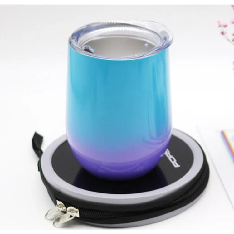 Омбре 12 унций винный стакан 18/8 нержавеющая сталь 350 мл изолированная кружка 2019 горячая распродажа рождественские подарки