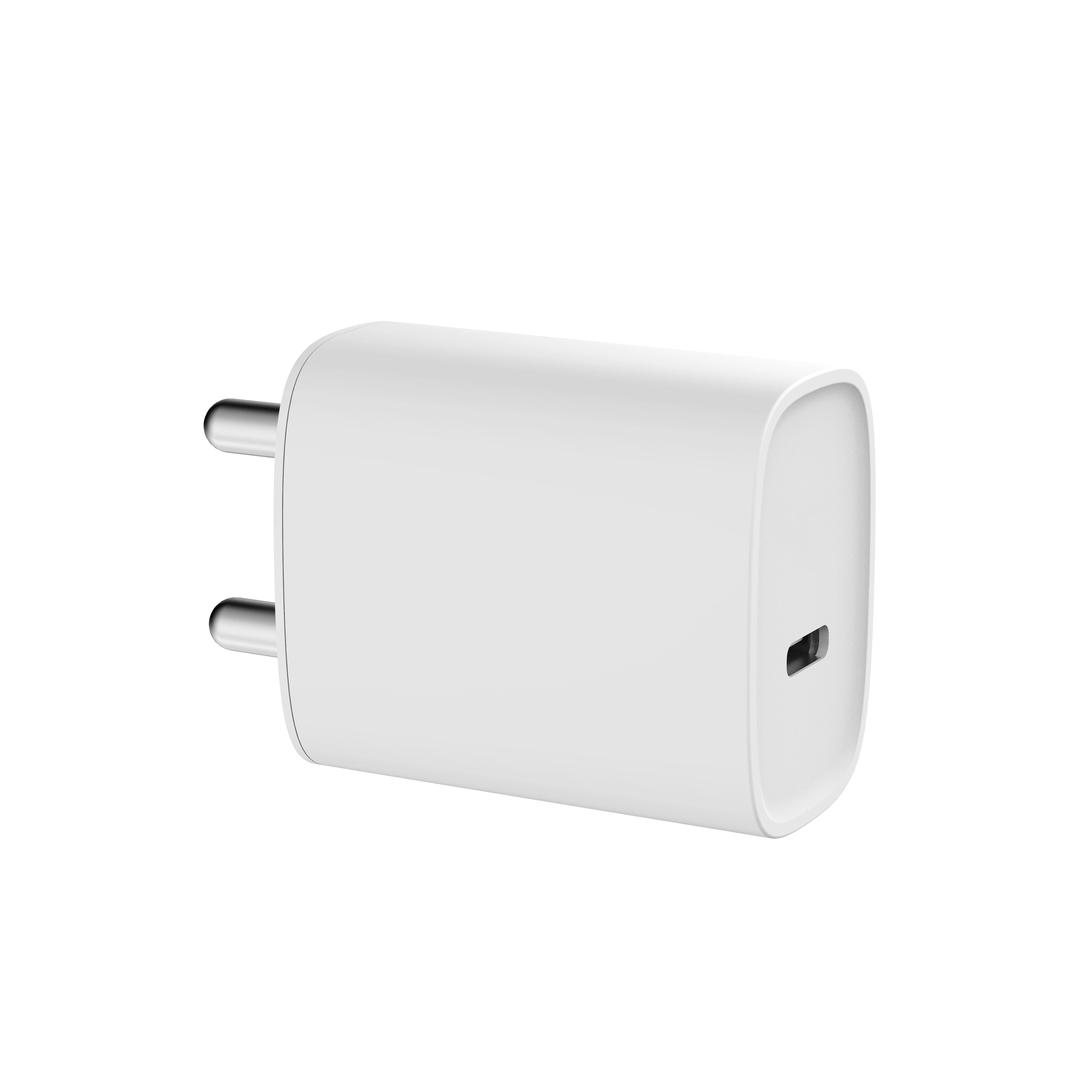 Indian Wall Charger with QC 3.0 GaN35W 45W 65W Type C Fast Charging Adapter with BIS Cert.