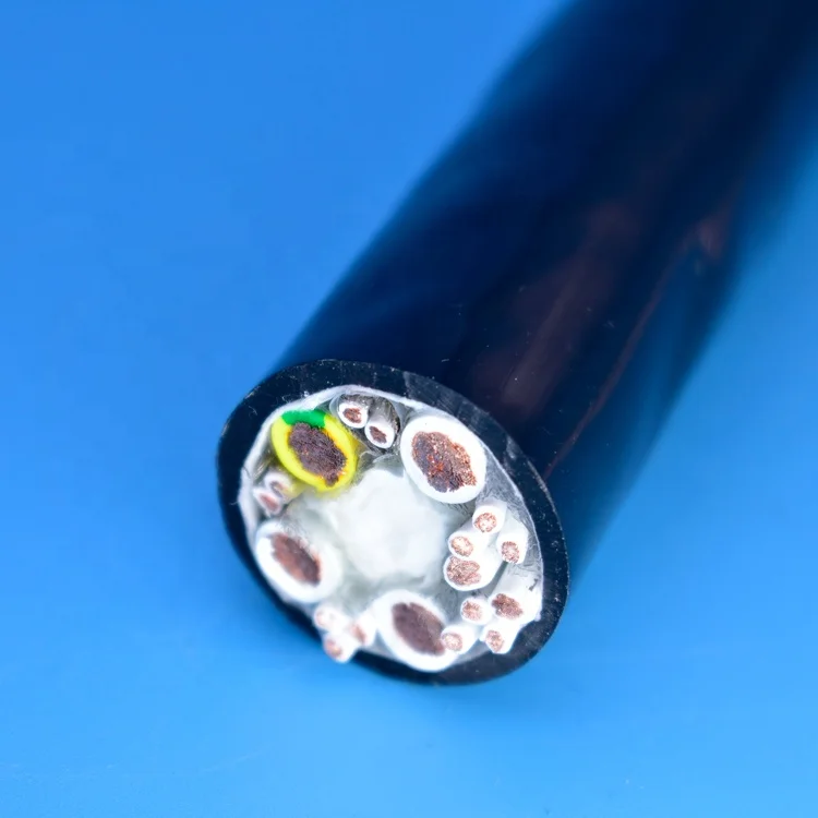 Rubber NGFLGOEU cable overhead crane cable travelling festoon cable