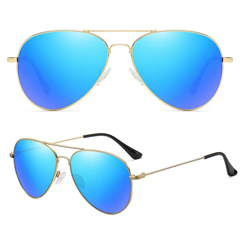 Quality Men Women sunglasses Mirror Vintage Aviation Pilot Sun glasses