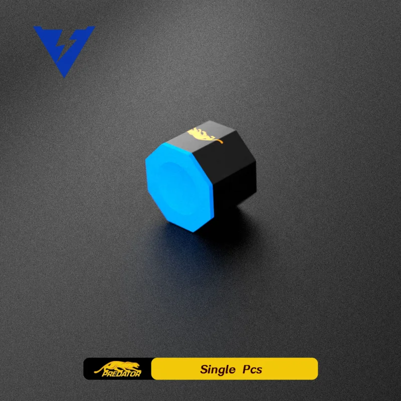 Wholesale Professional Billiard Accessories Predator Chalk for Pool Cue Stick Tip Octagonal Chalk