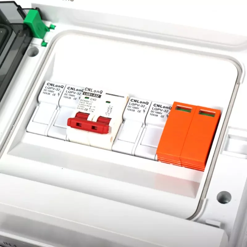 DK pv combiner box 2 string steel pv combiner box 1000v Solar PV Combiner Box