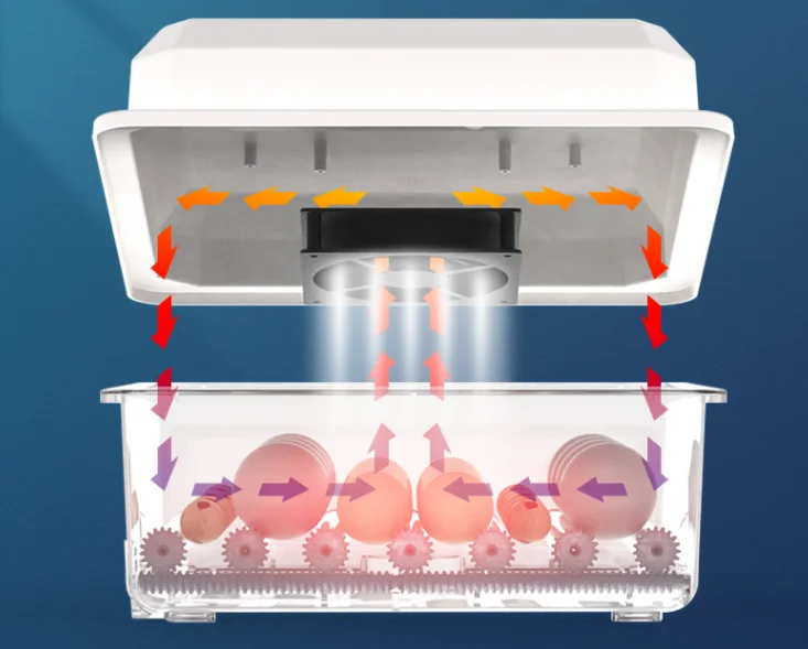 
incubators hatching 48 128 500 eggs fully automatic machine for eggs 